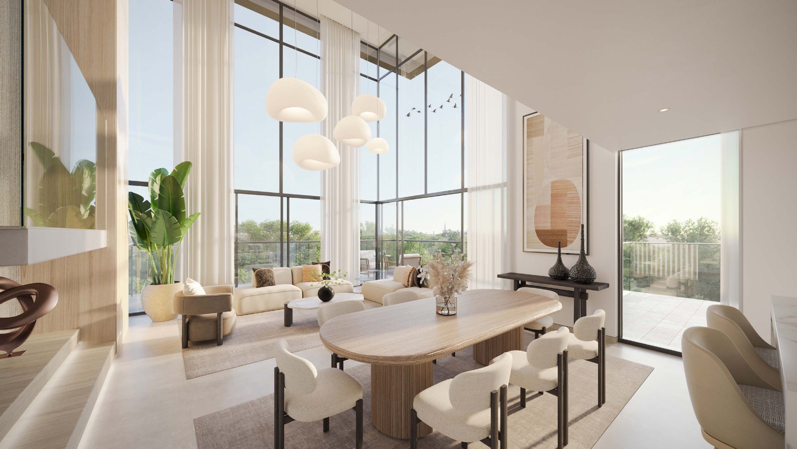 Bright residential interior