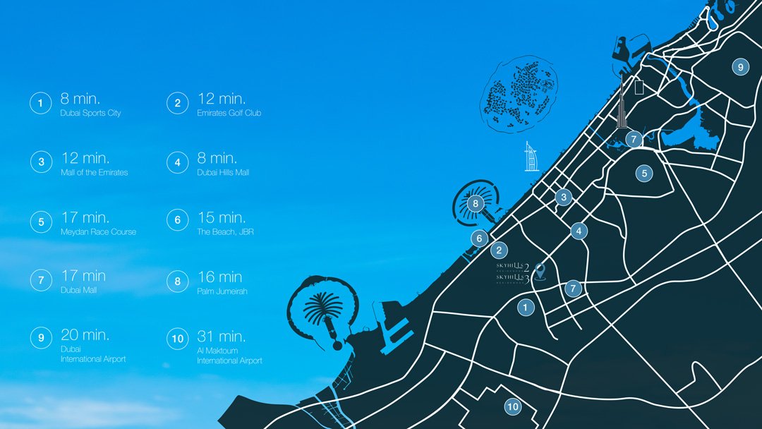 Connected to everything map