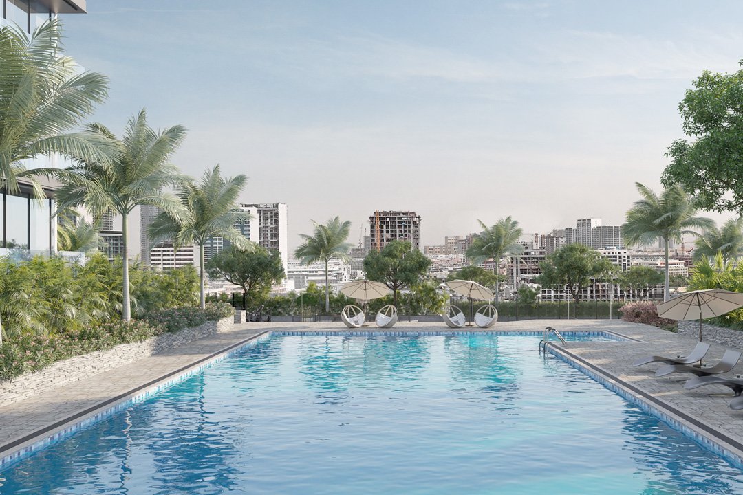 Infinity swimming pool